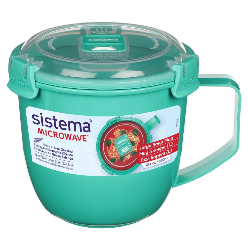 sistema-microwave-mug-soupe-grande-taille-900-ml-r-cipient-micro-ondes-avec-couv image 1