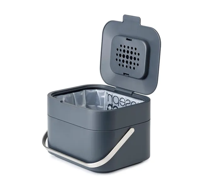joseph-joseph-stack-4-poubelle-d-chets-alimentaires-4-l-avec-couvercle-filtre-an image 1