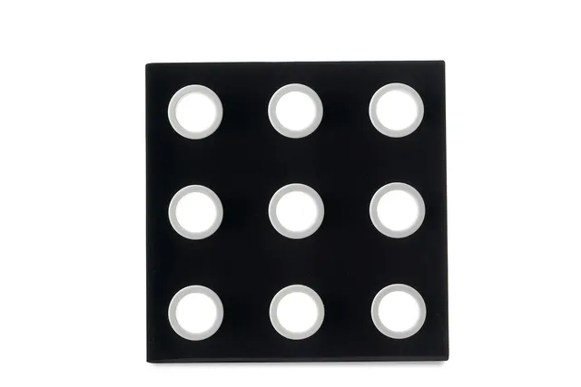 mepal-rosti-mepal-domino-dessous-de-plat-en-m-lamine-et-silicone-noir-anti-chale image 1