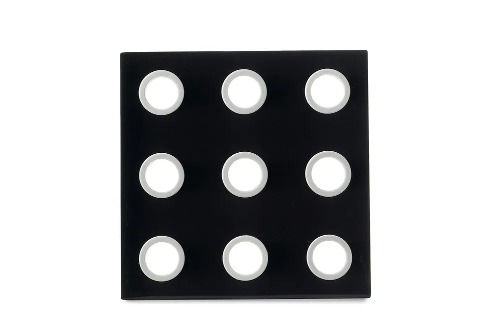 mepal-rosti-mepal-domino-dessous-de-plat-en-m-lamine-et-silicone-noir-anti-chale image 1