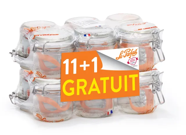 le-parfait-super-terrines-en-verre-200-g-pack-promo-11-1-offert image 1