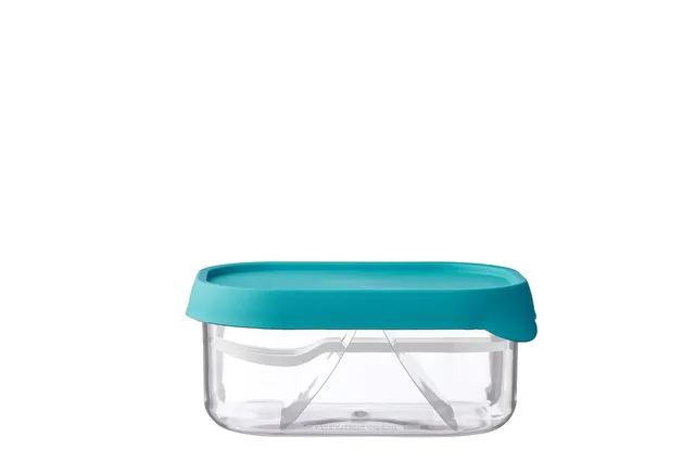 mepal-campus-bo-te-fruits-250-ml-avec-fourchette-transparente-s-int-gre-dans-le- image 1