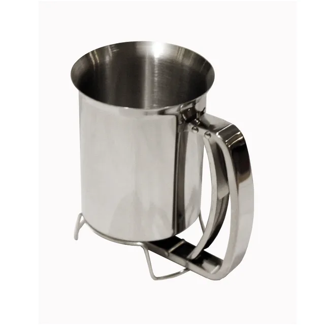 le-parfait-entonnoir-piston-inox-10-x-15-cm-remplissage-pr-cis-verrines-et-moule image 1