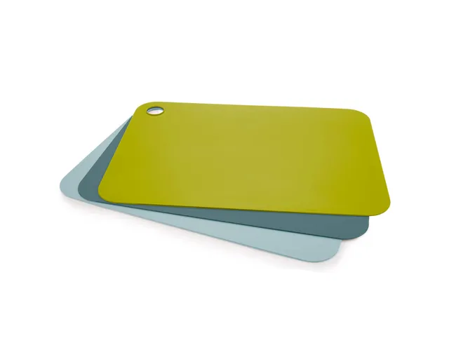 joseph-joseph-duo-set-de-3-planches-d-couper-doubles-faces-avec-code-couleur-fle image 1