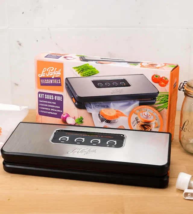 le-parfait-the-essentials-kit-machine-sous-vide-120-w-avec-3-sachets-20x30-cm-co image 1