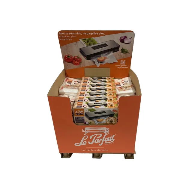 le-parfait-vacuum-half-box-kit-complet-machine-sous-vide-120-w-avec-films-et-sac image 1