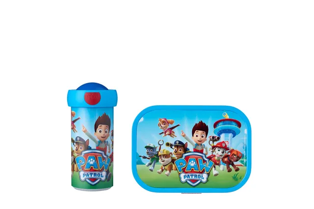 mepal-set-d-jeuner-campus-paw-patrol-pour-enfants-tasse-300-ml-tanche-panier-rep image 1