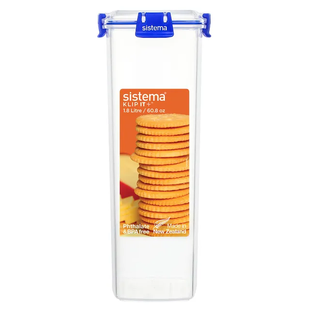 sistema-klip-it-plus-r-cipient-de-conservation-tanche-1-8-l-pour-biscuits-avec-c image 1