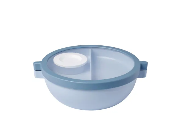 mepal-vita-bol-bento-tanche-1500-ml-avec-5-plateaux-compartiments-nordic-blue image 1