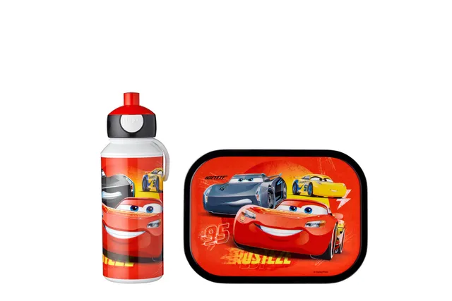 mepal-campus-set-d-jeuner-enfant-bouteille-pop-up-400-ml-panier-repas-750-ml-ave image 1