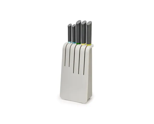 joseph-joseph-duo-bloc-de-couteaux-de-cuisine-5-pi-ces-avec-lames-japonaises-en- image 1
