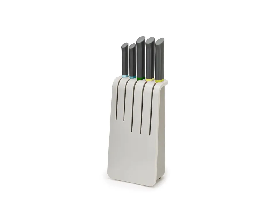 joseph-joseph-duo-bloc-de-couteaux-de-cuisine-5-pi-ces-avec-lames-japonaises-en- image 1