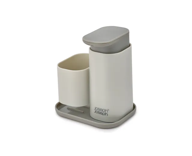 joseph-joseph-duo-distributeur-de-savon-avec-porte-ponge-ventil-pour-vier-de-cui image 1