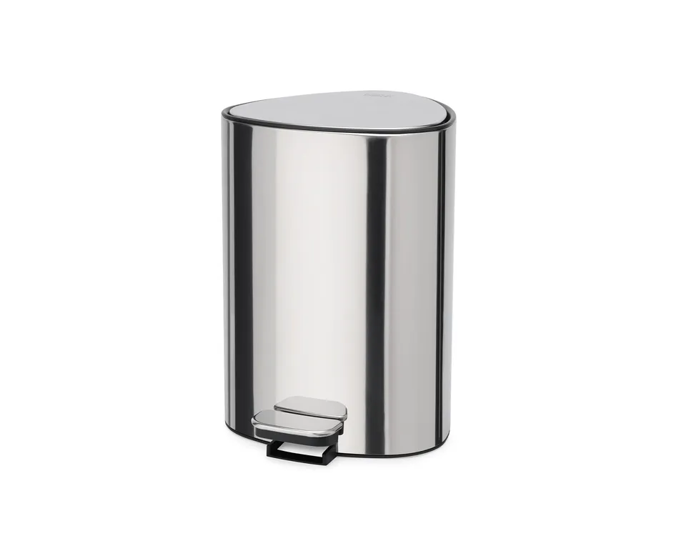 joseph-joseph-easystore-luxe-poubelle-5-l-en-acier-inoxydable-avec-p-dale-rangem image 1
