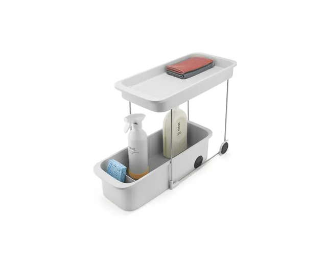 joseph-joseph-cupboardstore-chariot-de-rangement-2-niveaux-roulettes-pour-sous-v image 1