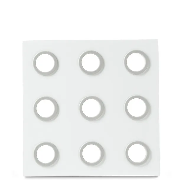 rosti-mepal-domino-dessous-de-plat-en-m-lamine-et-silicone-blanc-16-2-16-2-cm image 1