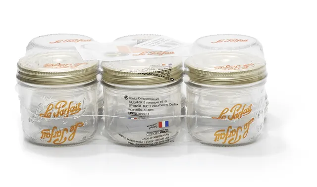 le-parfait-lot-de-6-terrines-familia-wiss-en-verre-pour-st-rilisation-p-t-s-et-p image 1