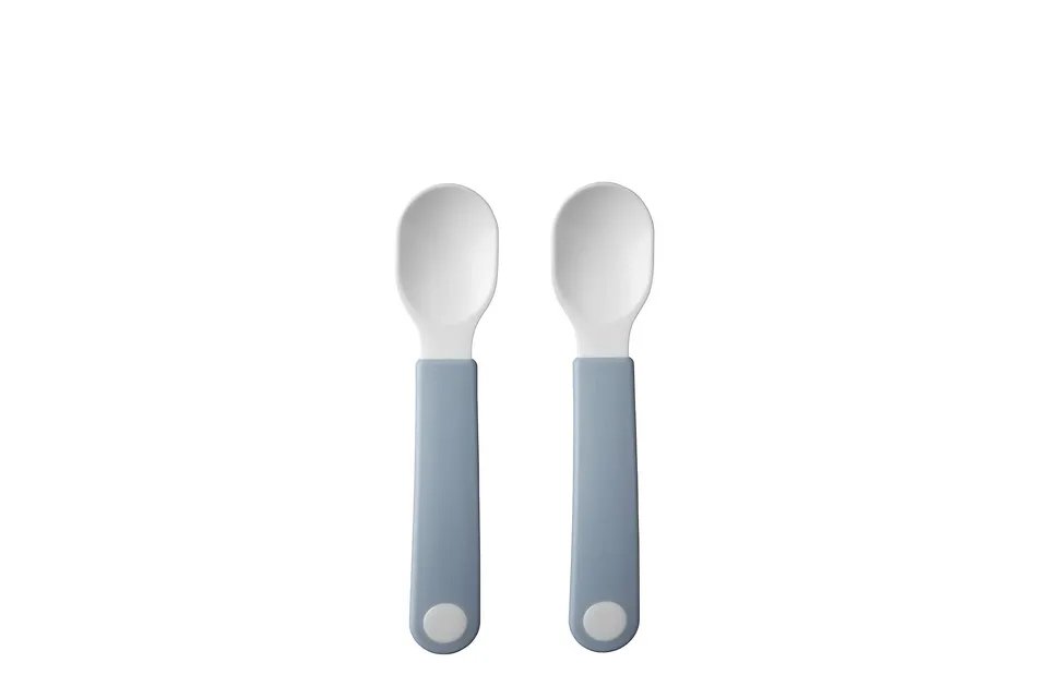 mepal-mio-set-de-2-cuill-res-d-apprentissage-b-b-manche-court-antid-rapant-light image 1