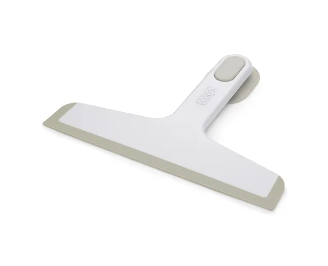 joseph-joseph-duo-raclette-de-douche-ultra-mince-avec-support-ventouse-nettoyeur image 1