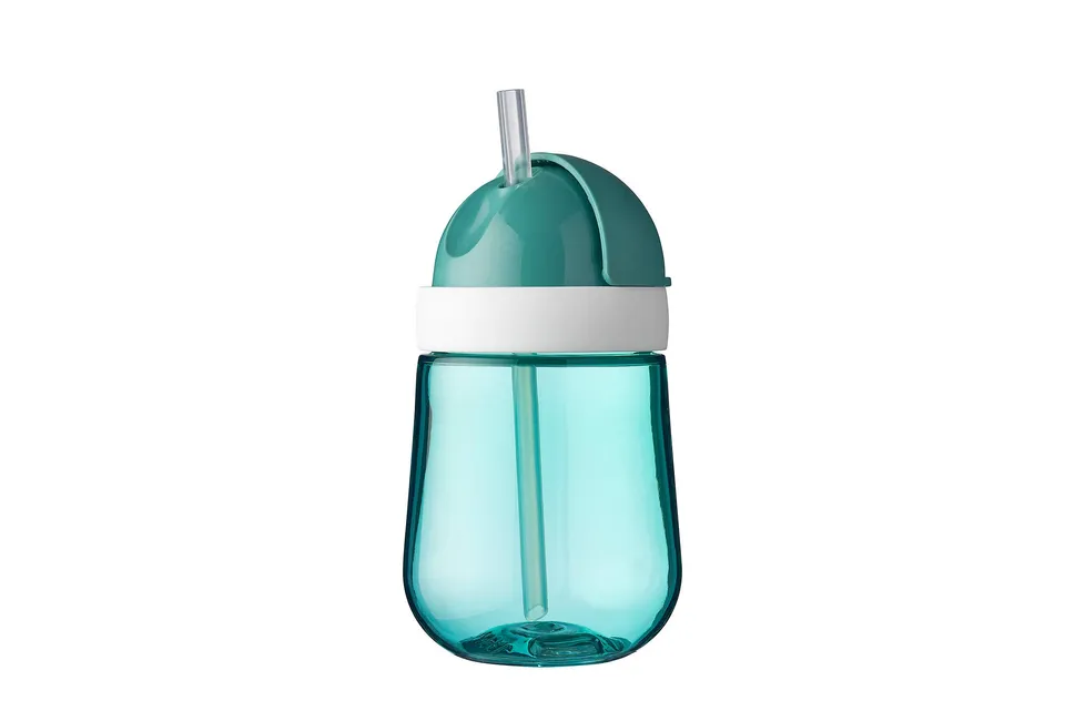 mepal-mio-gobelet-paille-b-b-300-ml-tanche-sans-bpa-d-s-9-mois-deep-turquoise image 1