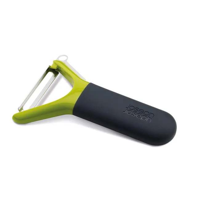 joseph-joseph-multi-peel-plucheur-manuel-en-y-vert-clair-lame-acier-gratter-poig image 1