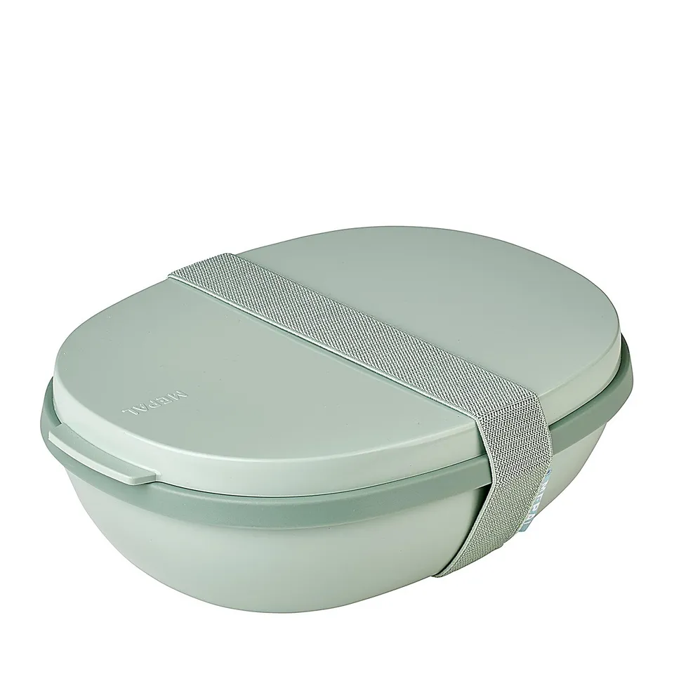 mepal-ellipse-duo-panier-repas-825-ml-600-ml-bo-te-salade-et-lunch-box-adultes-m image 1