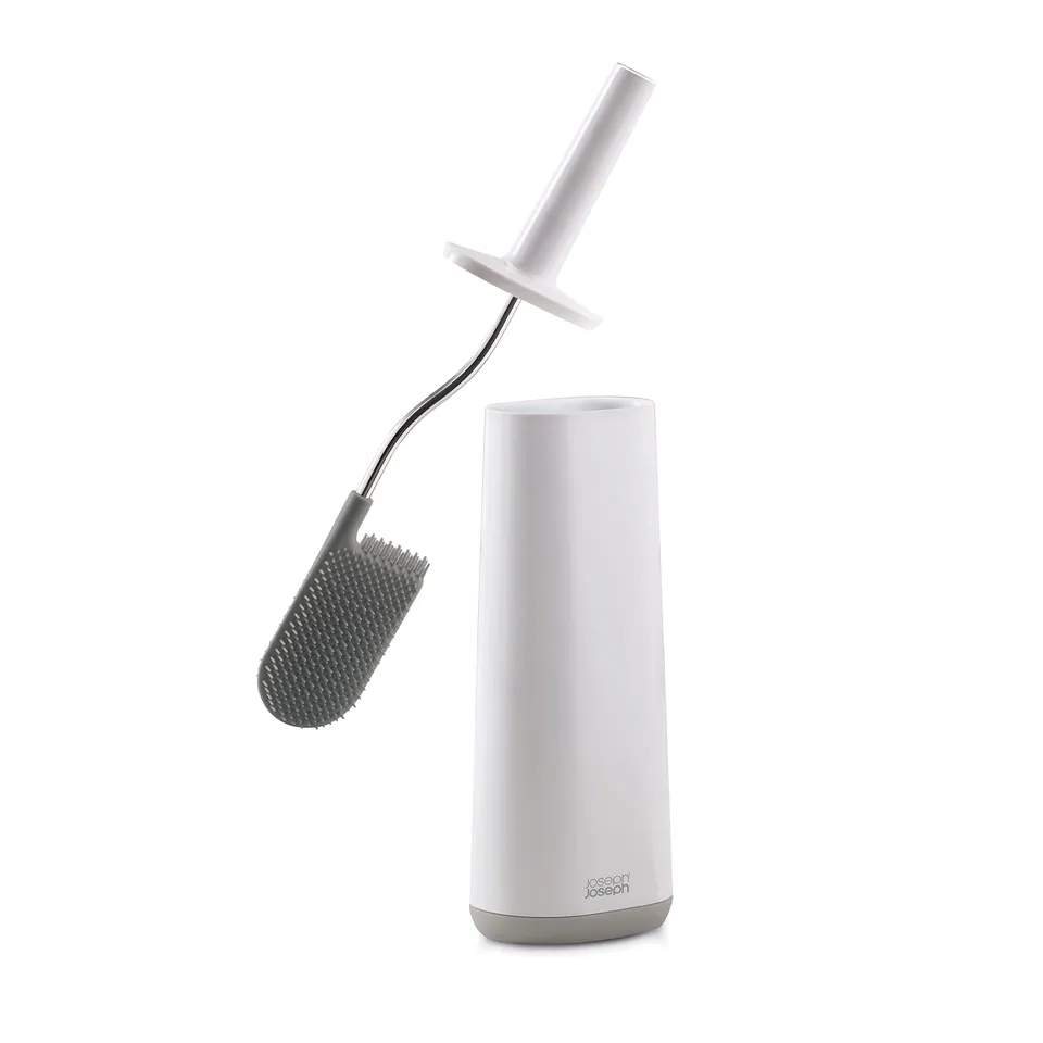 joseph-joseph-flex-balayette-wc-t-te-flexible-en-d-anti-goutte-avec-support-blan image 1