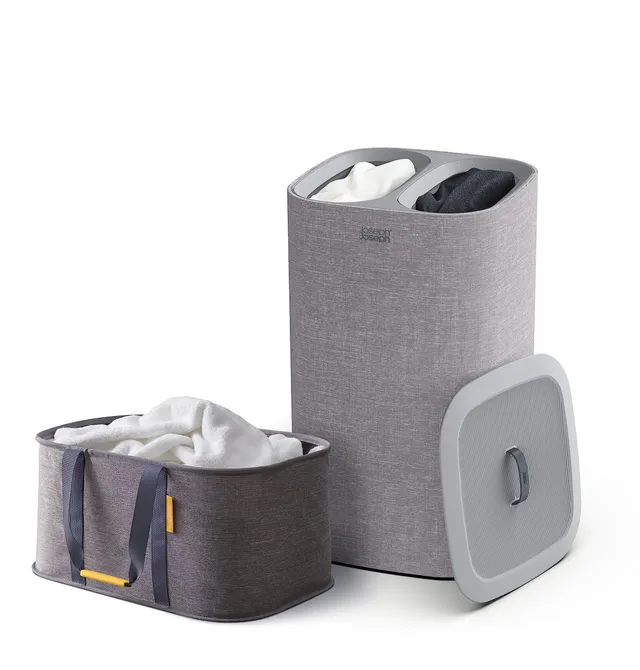 joseph-joseph-laundry-hold-all-tota-ensemble-paniers-linge-2-pi-ces-35l-pliable- image 1