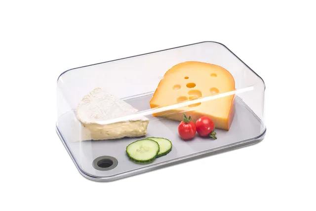 mepal-modula-bo-te-fromage-2800-ml-avec-planche-d-couper-amovible-conservation-r image 1