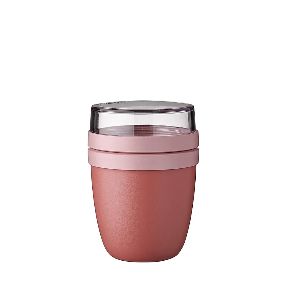 mepal-ellipse-mini-lunchpot-yaourt-et-muesli-300-ml-120-ml-avec-compartiments-s- image 1