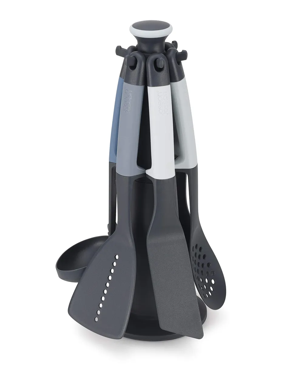 joseph-joseph-elevate-editions-lot-de-6-ustensiles-de-cuisine-en-nylon-avec-port image 1