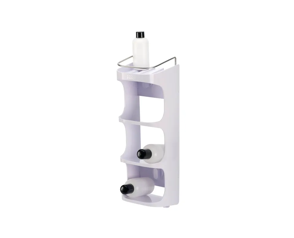 joseph-joseph-capsule-tag-re-de-douche-compacte-quatre-tages-avec-ventouses-rail image 1