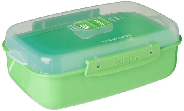 sistema-r-cipient-micro-ondes-rectangulaire-1-25-l-bo-te-de-cuisson-avec-orifice image 1