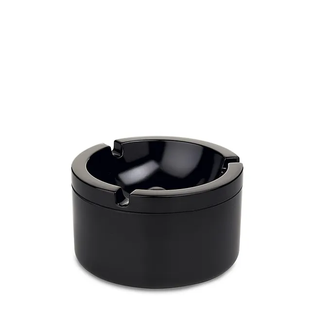 mepal-cendrier-portatif-avec-couvercle-noir-m-lamine-lavable-au-lave-vaisselle-1 image 1