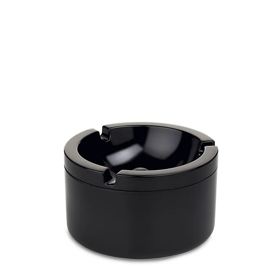 mepal-cendrier-portatif-avec-couvercle-noir-m-lamine-lavable-au-lave-vaisselle-1 image 1