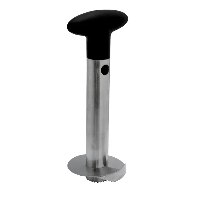 le-parfait-ananasier-en-acier-inoxydable-poign-e-ergonomique-et-lame-dentel-e image 1