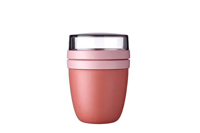mepal-ellipse-lunchpot-500-ml-200-ml-bol-muesli-emporter-avec-compartiments-s-pa image 1