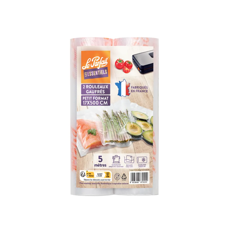 le-parfait-rouleaux-sous-vide-gaufr-s-wazzred-lot-de-2-film-pa-pe-100-microns-sa image 1