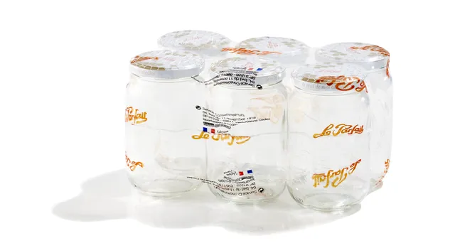 le-parfait-pot-miel-set-de-6-pots-en-verre-avec-capsules-m-talliques-212-385-750 image 1