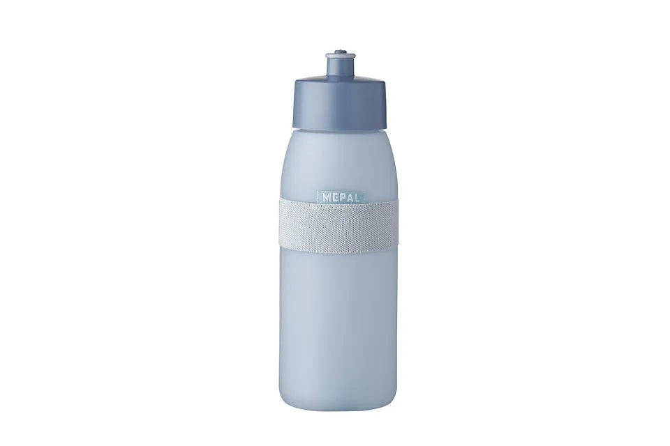 mepal-ellipse-bouteille-de-sport-500-ml-gourde-avec-bec-souple-et-bande-lastique image 1