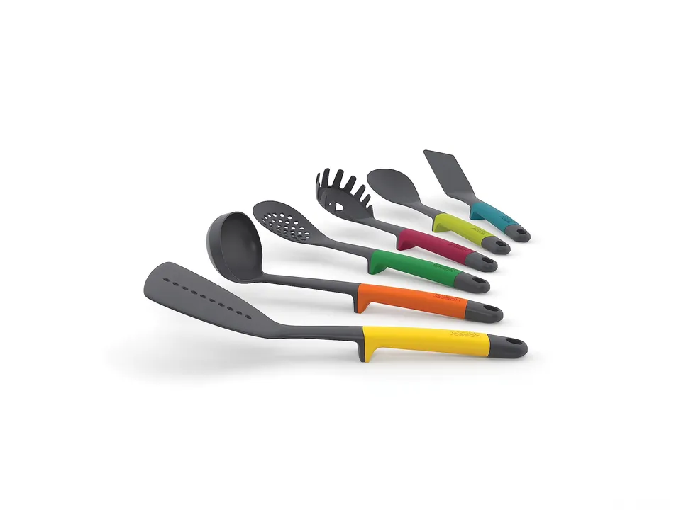 joseph-joseph-elevate-lot-de-6-ustensiles-de-cuisine-en-nylon-r-sistants-la-chal image 1