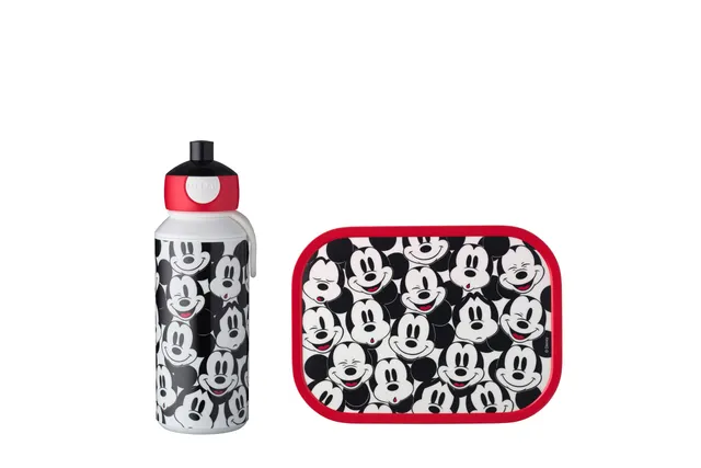 mepal-campus-set-d-jeuner-enfants-mickey-mouse-bouteille-pop-up-400-ml-panier-re image 1