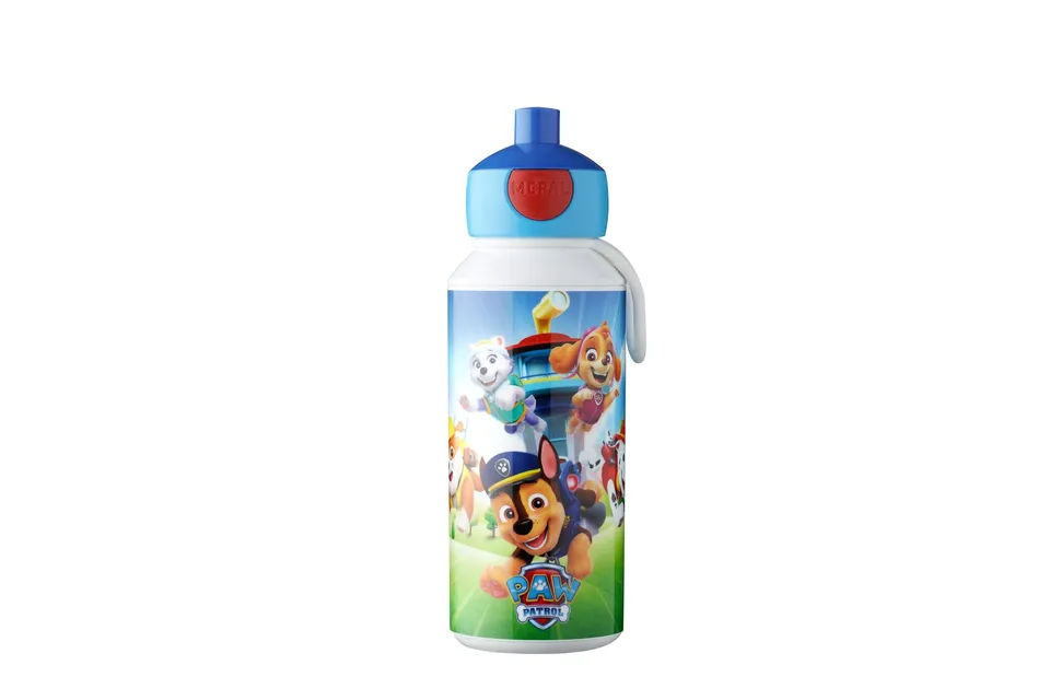 mepal-campus-paw-patrol-gourde-pop-up-tanche-400-ml-pour-enfant-sans-bpa-passe-a image 1