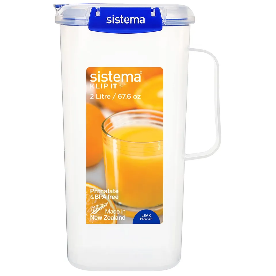 sistema-klip-it-plus-2-l-pichet-tanche-avec-joint-am-lior-et-couvercle-verseur-b image 1