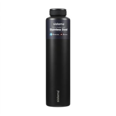 sistema-hydrate-bouteille-inox-isotherme-600-ml-double-paroi-sous-vide-chaude-6- image 2
