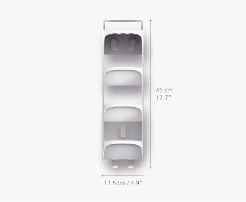 joseph-joseph-capsule-tag-re-de-douche-compacte-quatre-tages-avec-ventouses-rail image 8