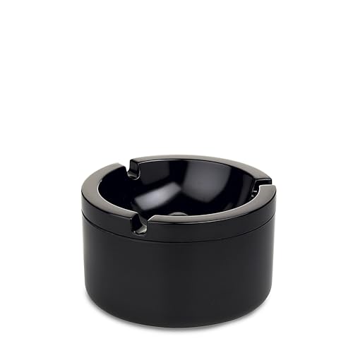 mepal-cendrier-portatif-avec-couvercle-noir-m-lamine-lavable-au-lave-vaisselle-1 image 4