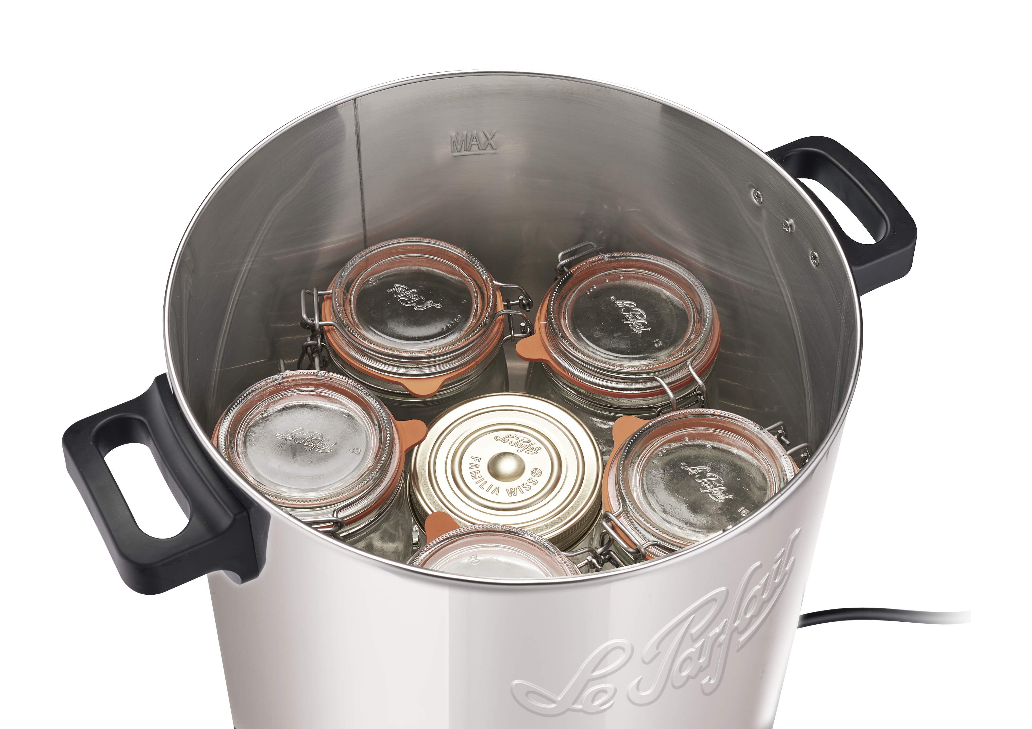 le-parfait-st-rilisateur-lectrique-automatique-23-l-en-inox-cran-lcd-minuteur-ju image 2