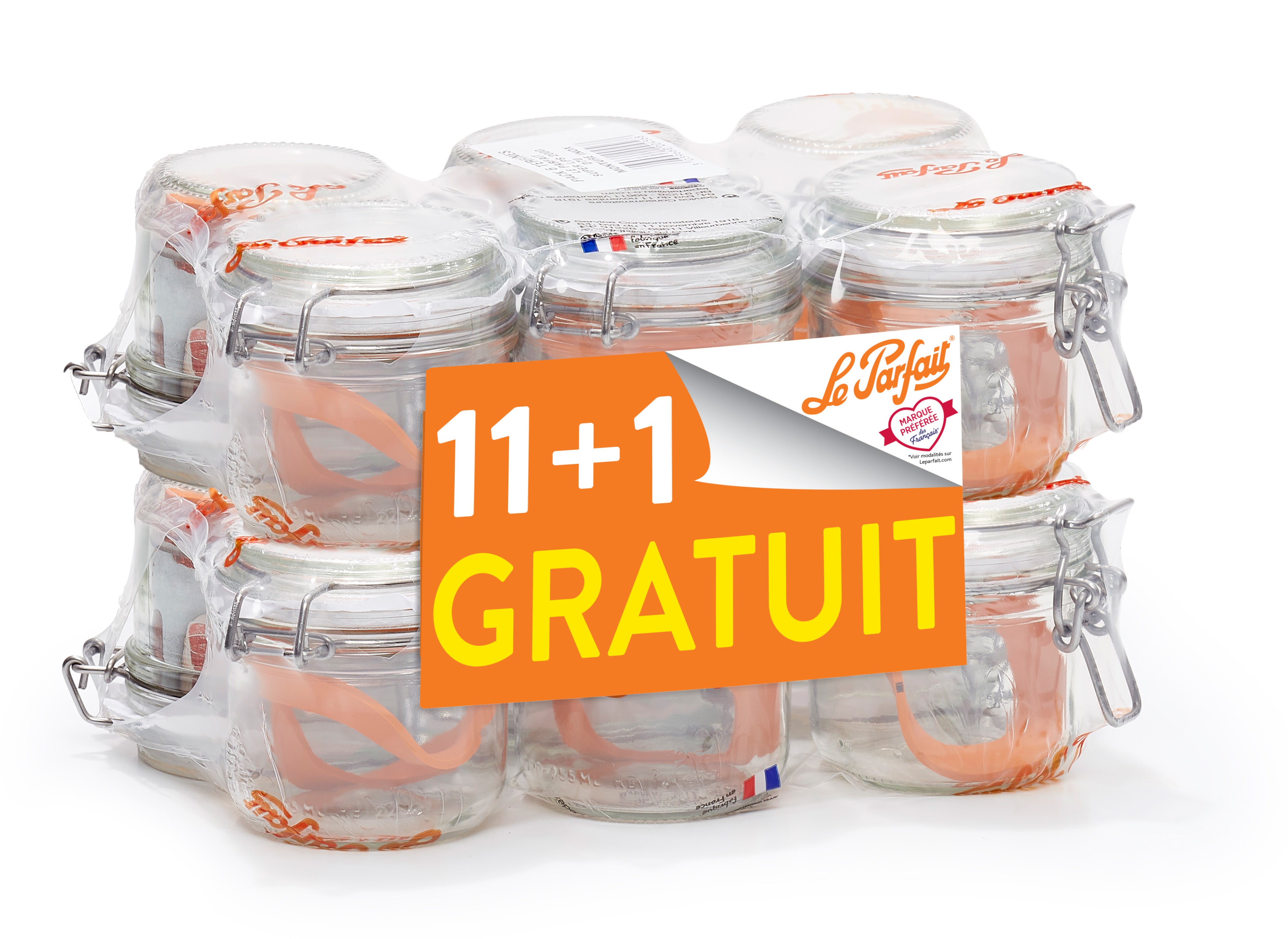 le-parfait-super-terrines-en-verre-200-g-pack-promo-11-1-offert image 1