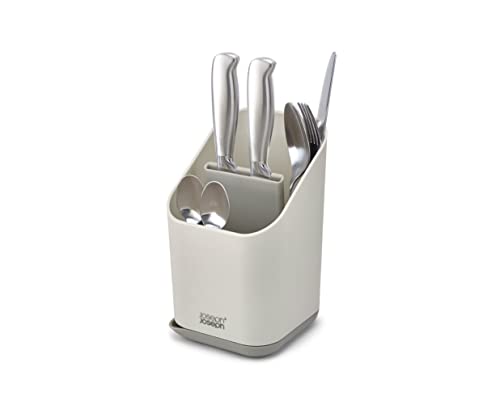 joseph-joseph-duo-gouttoir-couverts-pour-vier-avec-fente-couteaux-gris image 8